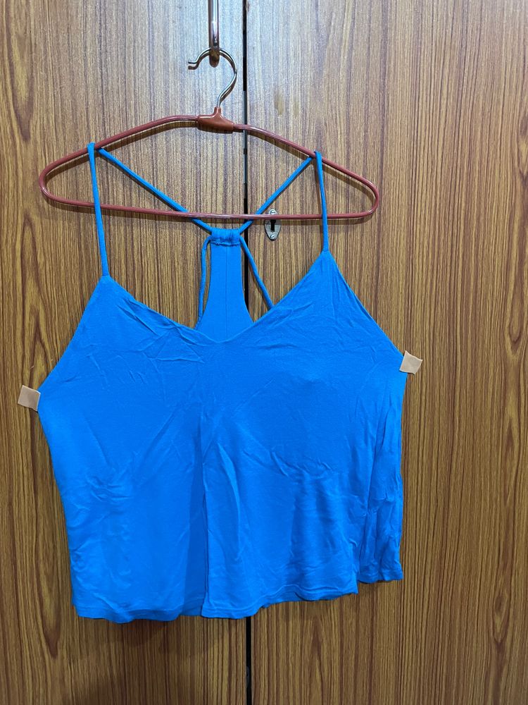 Brand New Blue Forever 21 Sleeveless Top