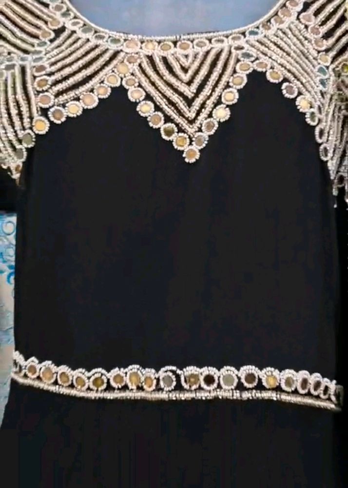 Black Mirror Kaftan Gown