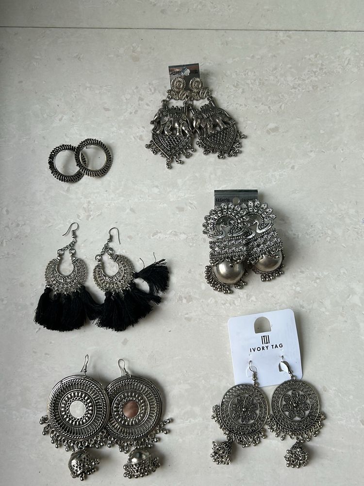 6 Earring set For Traditional Wear