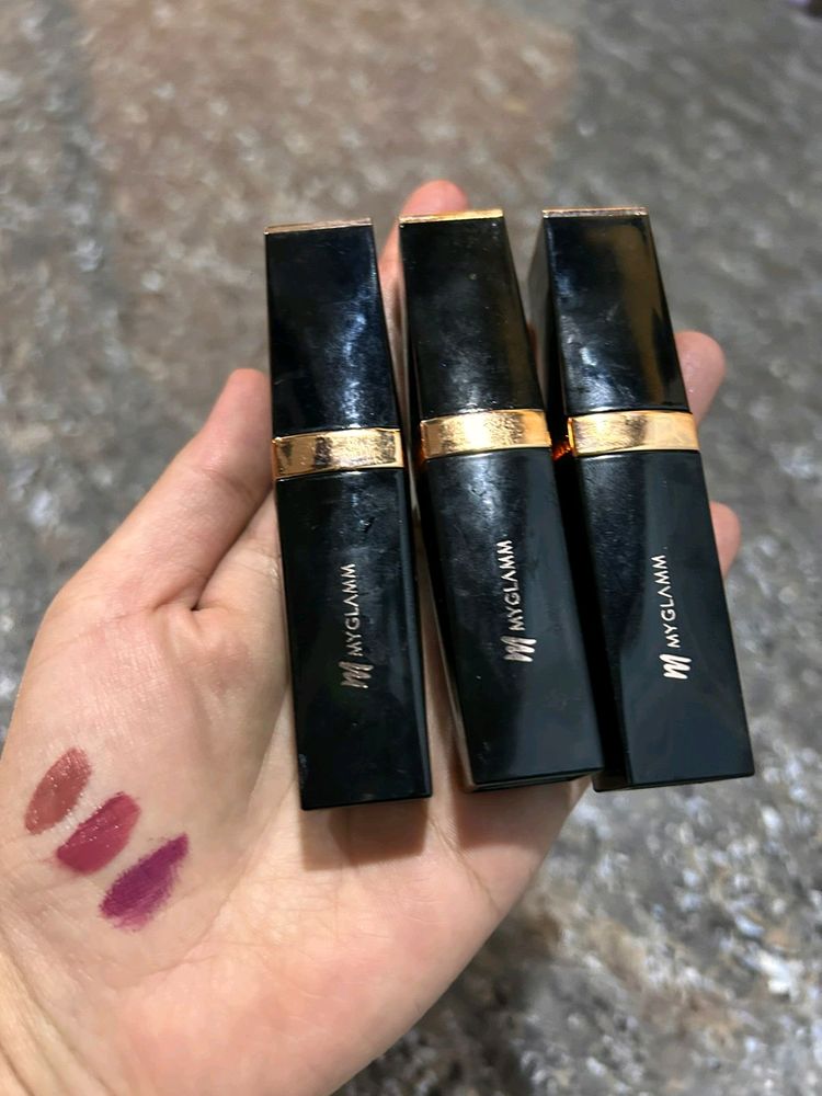 All 3 Manish Malhotra Liquid Lipstick