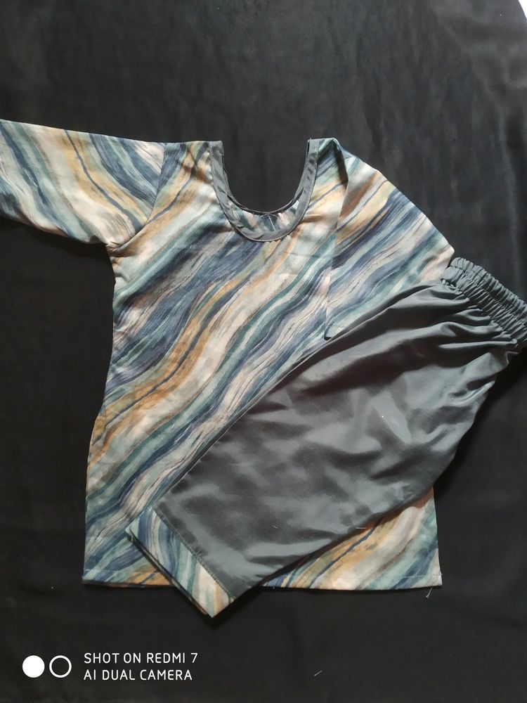 Pakistani Dress Shirt With Pant For Baby Girl