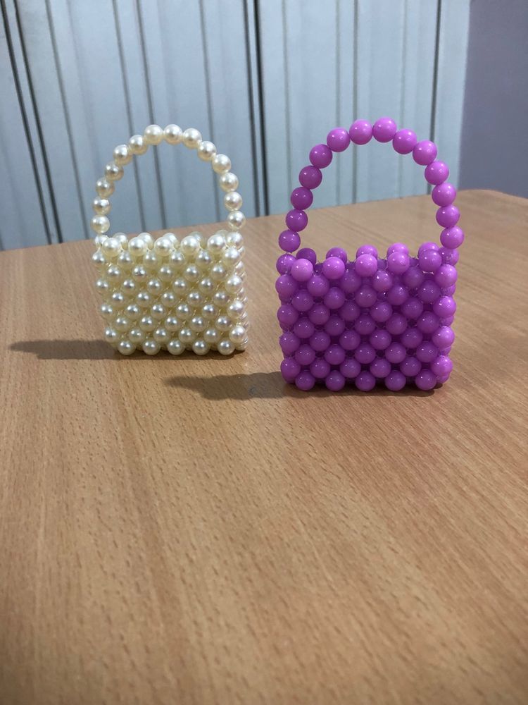 Mini Beaded Bag