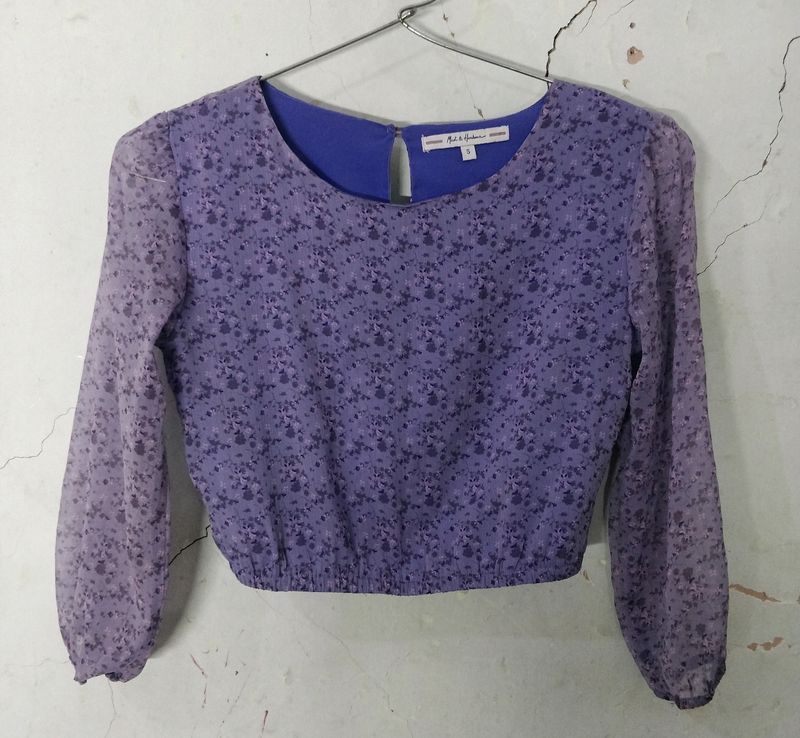 Lavender Colour Top❤️