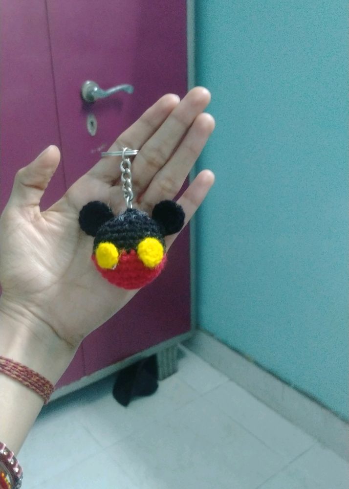 Cute Micky Mouse Keychain