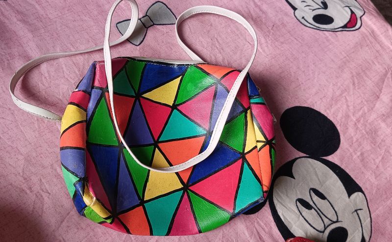 Multicolored Slingbag