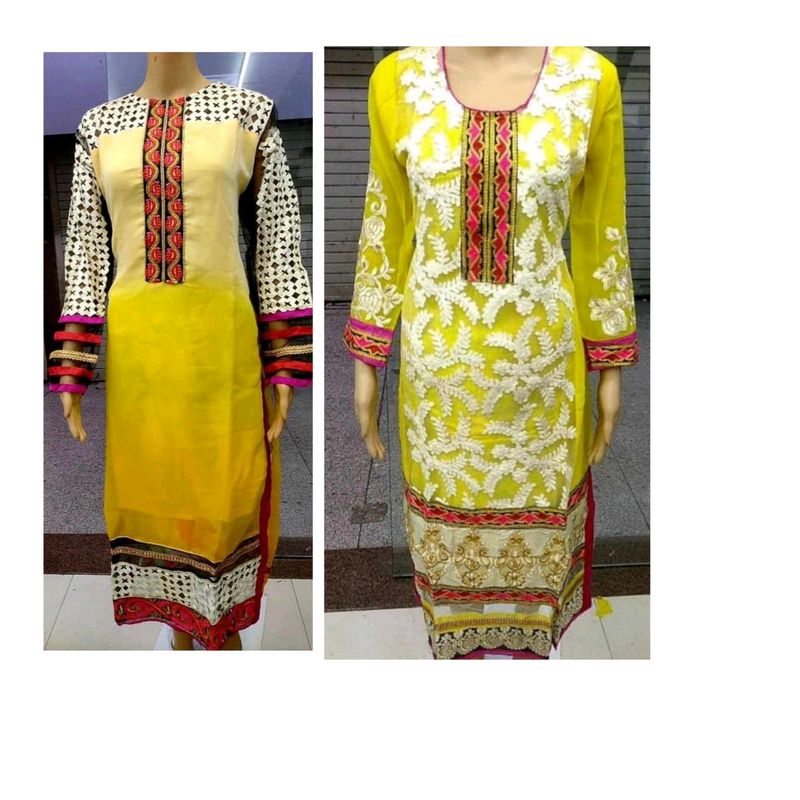 Two Designer Kurti Combo ⭐