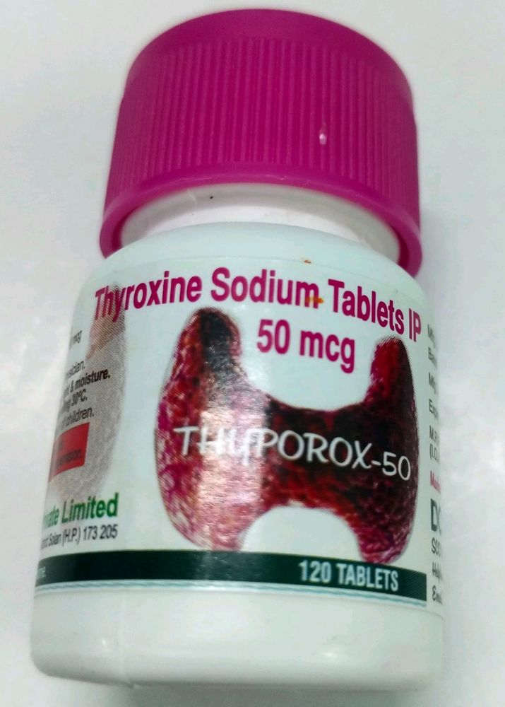 Thyroxine Sodium Tablets Ip 50mcg Tablet