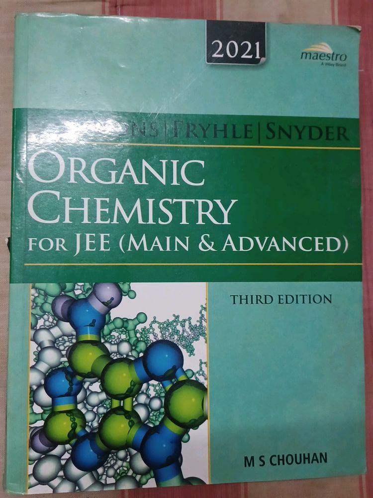 SOLOMON ORGANIC CHEMISTRY FOR JEE