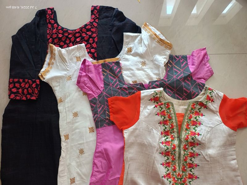 4 Beautiful Kurtas