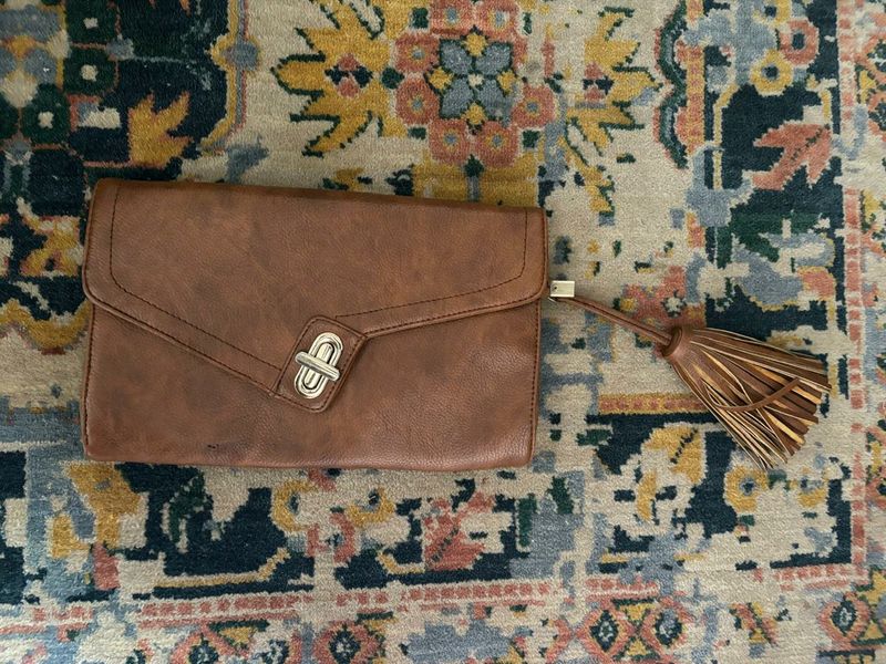 Brown Clutch