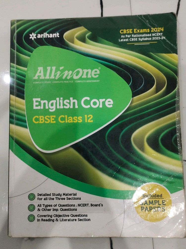 All In One English Core Cbse  Class 12