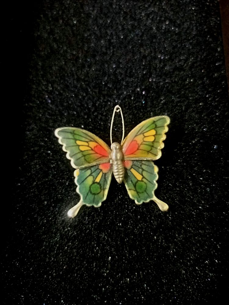 Vintage 70s Butterfly Brooch 1970s