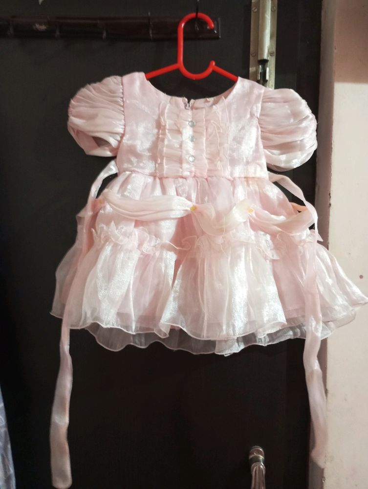 Baby Girl Knee Length Fancy Dress