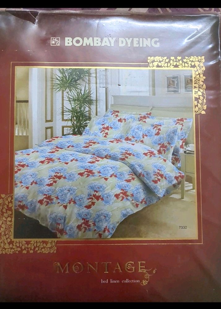 New beautiful King bedsheet +two pillow Cover