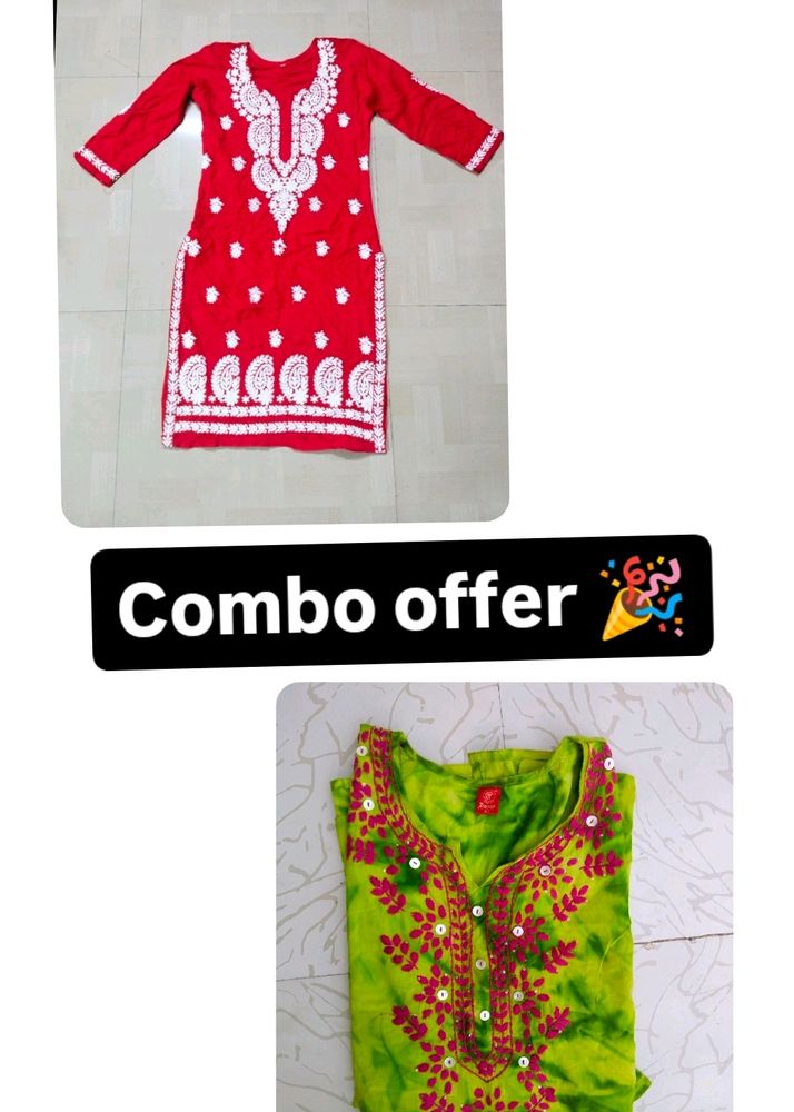 2 Kurti Combo