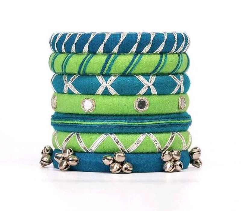 Blue Green Bangles 💚💙