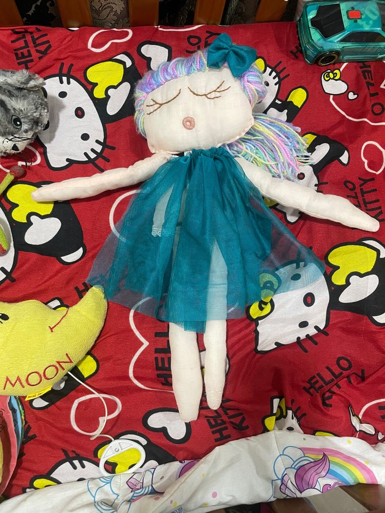 Handbade cuddling doll