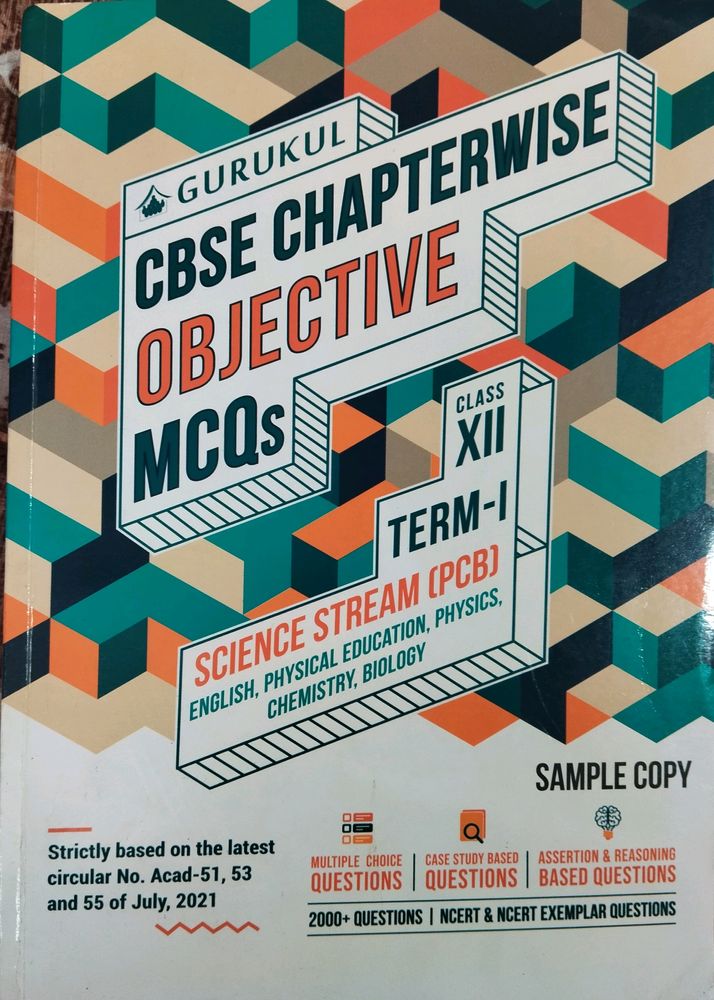 XChapterwise Objective MCQs Science PCB Class XII