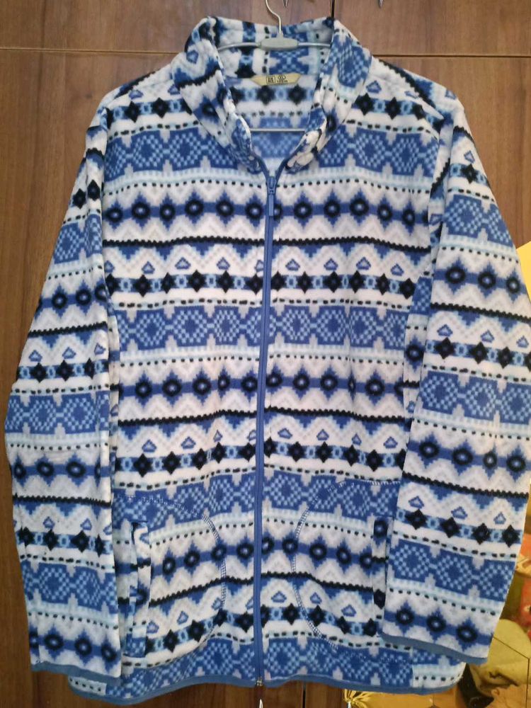 Printed warm jacket for womens