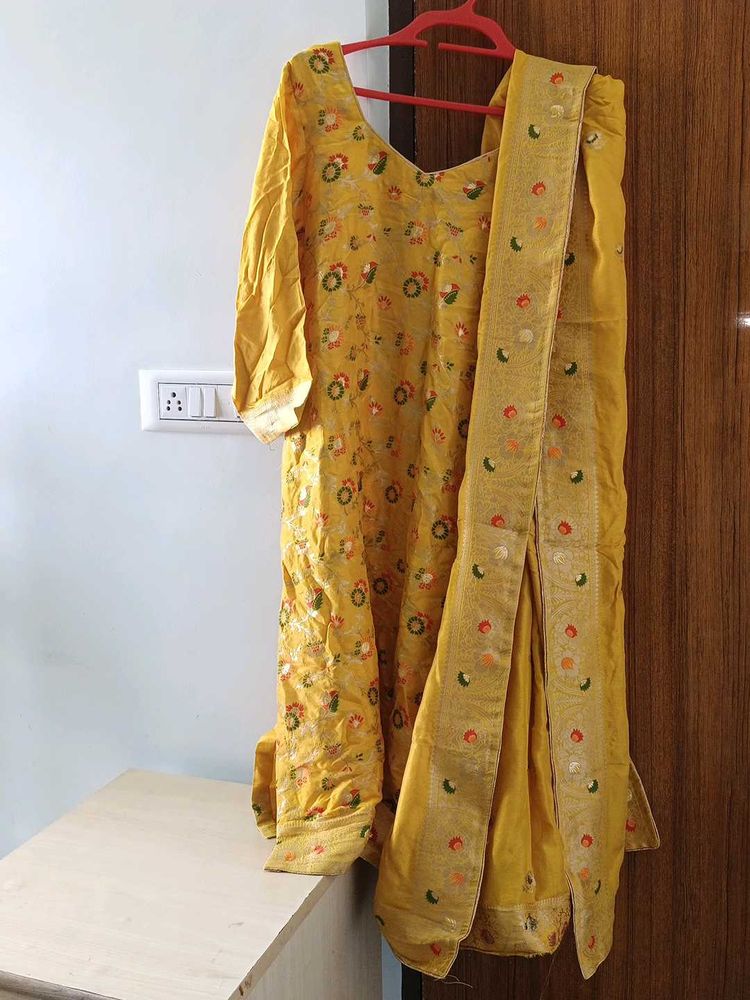 Haldi Colour Three Piece Set