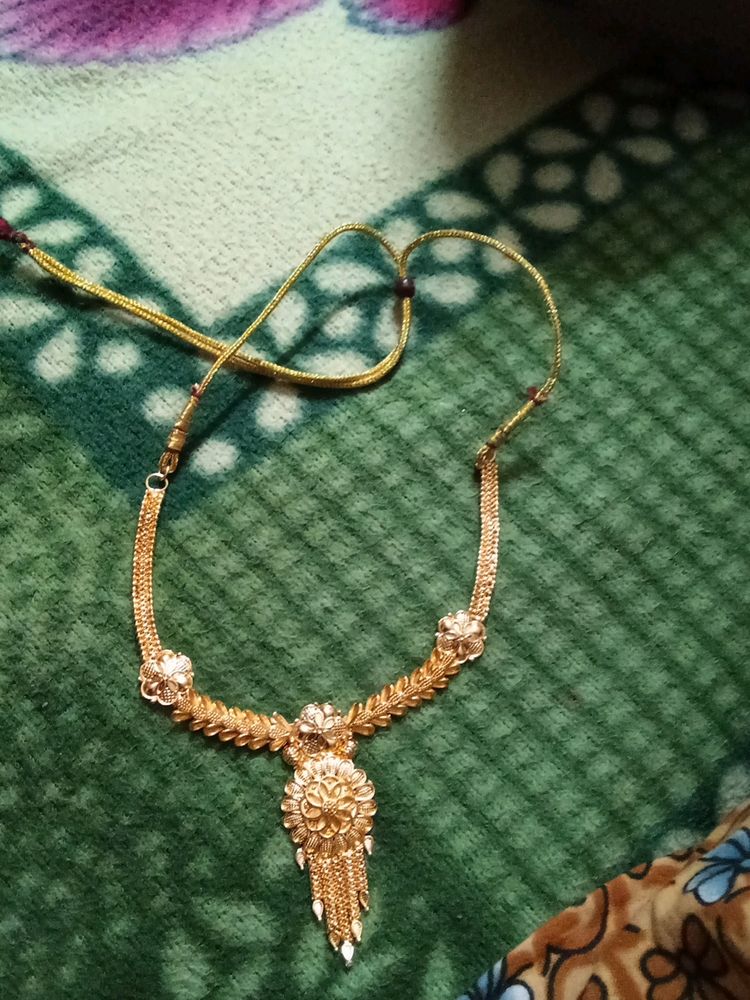 One Gram Gold Necklace