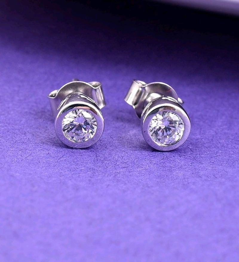 Diamond Stud Earrings (Unused)