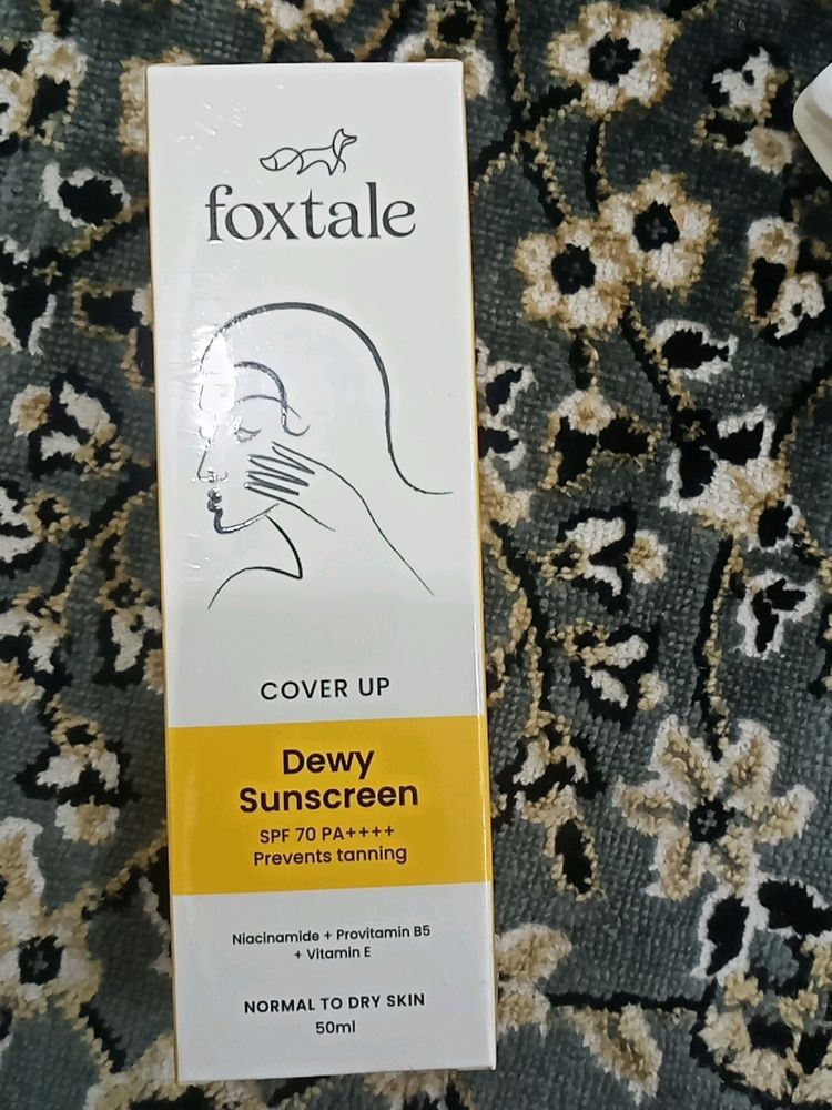 Foxtale Dewy Sunscreen