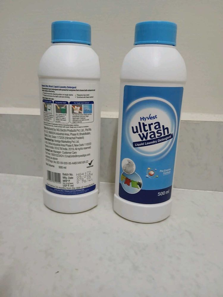 2 Hyvest Cloth Wash Liquid