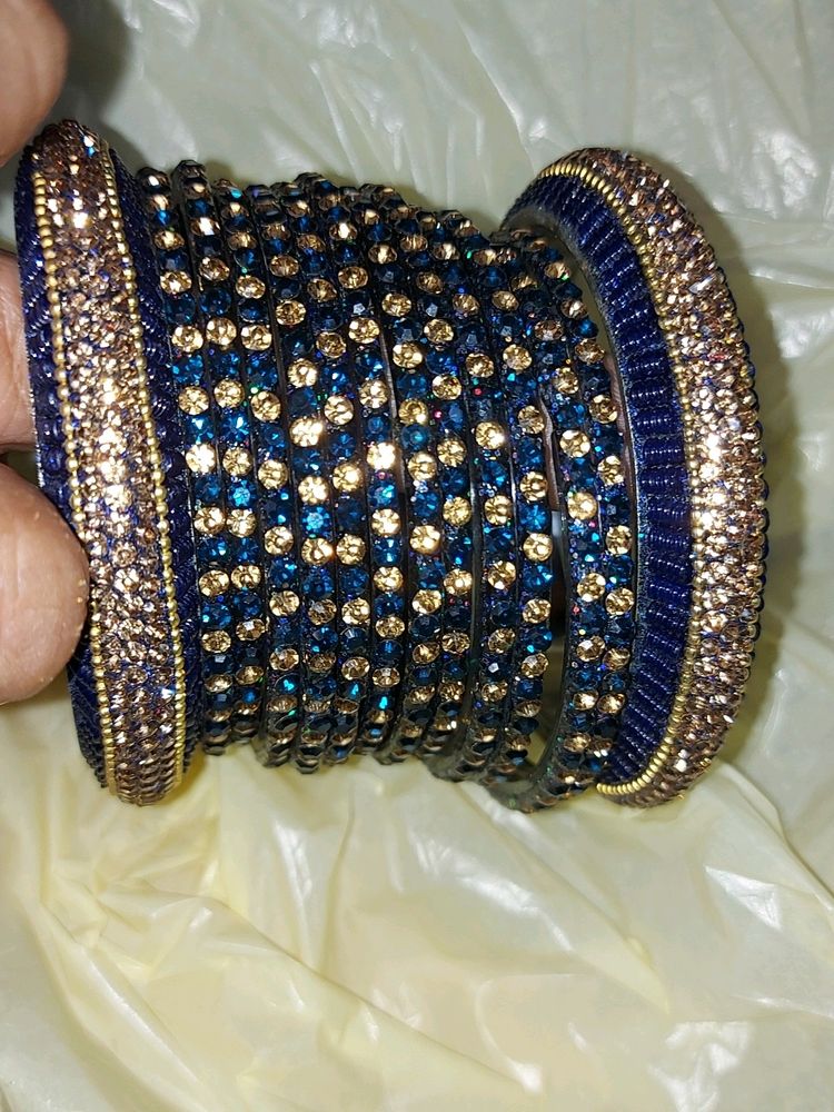 Navy Blue Bangles