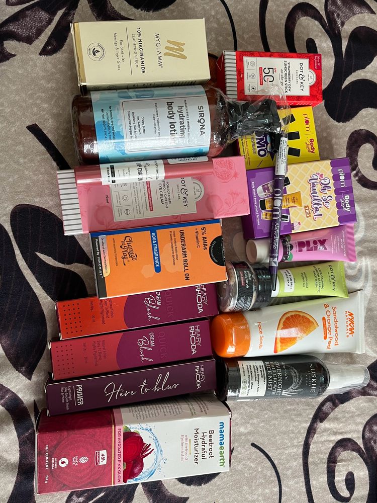 Beauty/skincare Products