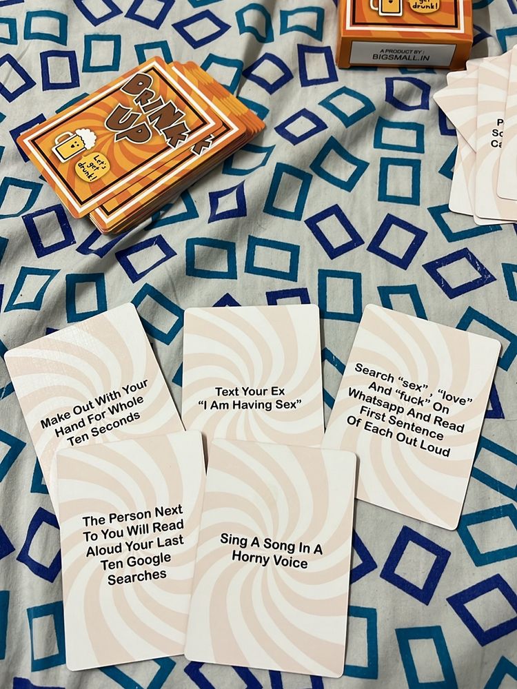 Drunk Up Cards