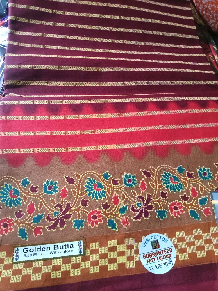 Cotton Saree 5.50 M