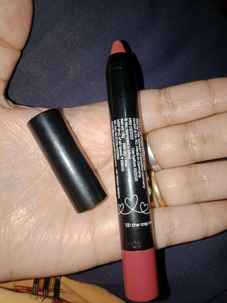 NEW FULL SIZE PLUM LIP CRAYON -131 THE ROSY ONE