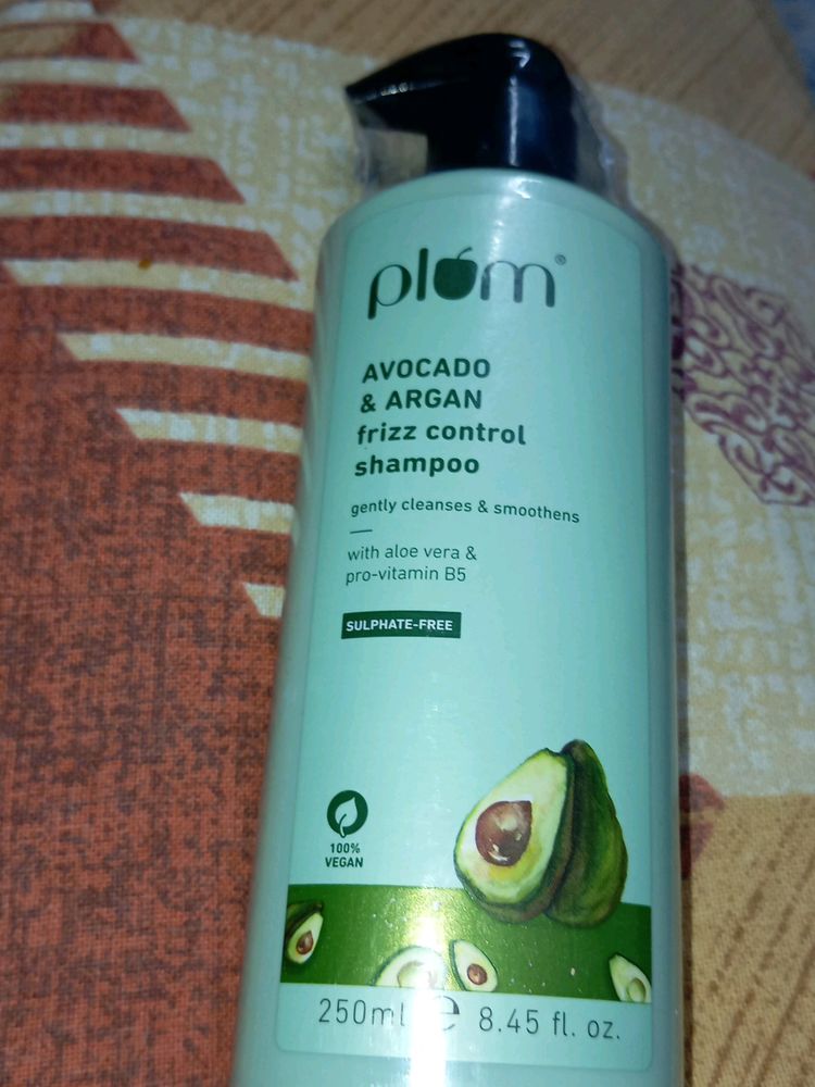 Plam Avocado & Argan Frizz Control Shampoo