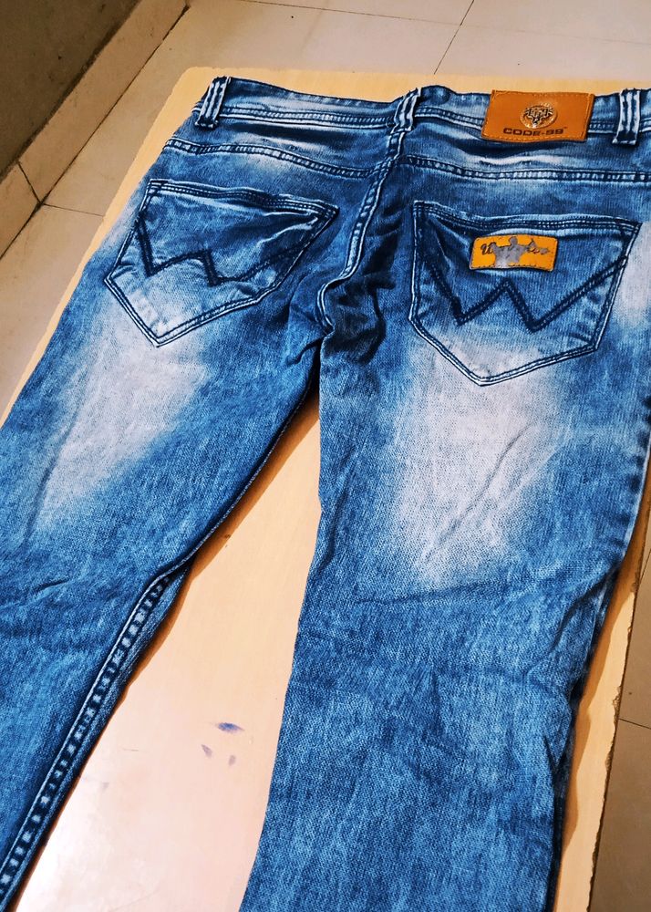 Denim Blue Jeans 30 Inch Best Quality