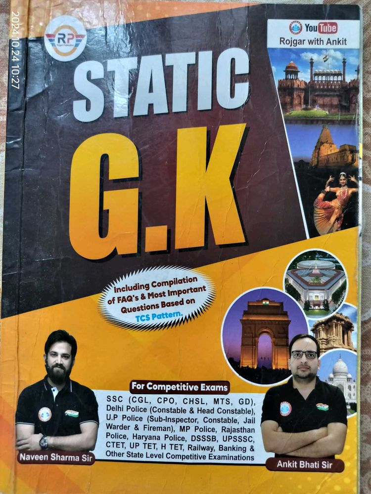 Rwa Static  Gk Book