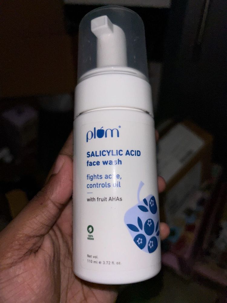 Plum Salicylic Acid Facewash New