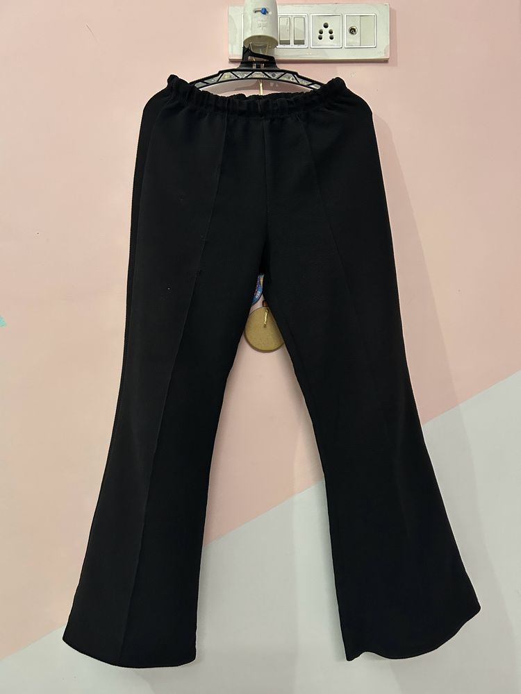 Black Flared Pants