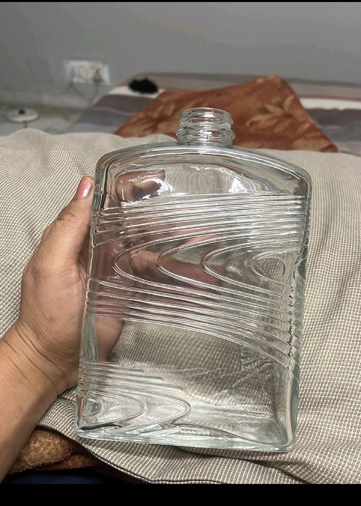 Aesthetic Glass Bottle/vase/jar