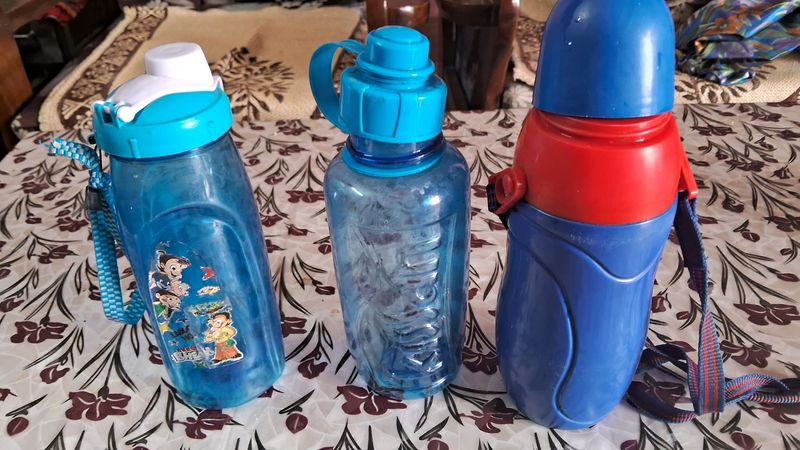 Kids 3 Water Bottles