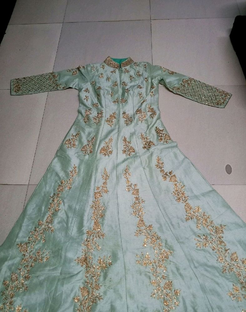 EMBROIDERED GOWN