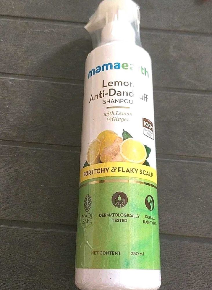 Mamaearth Lemon Anti - Dandruff Shampoo