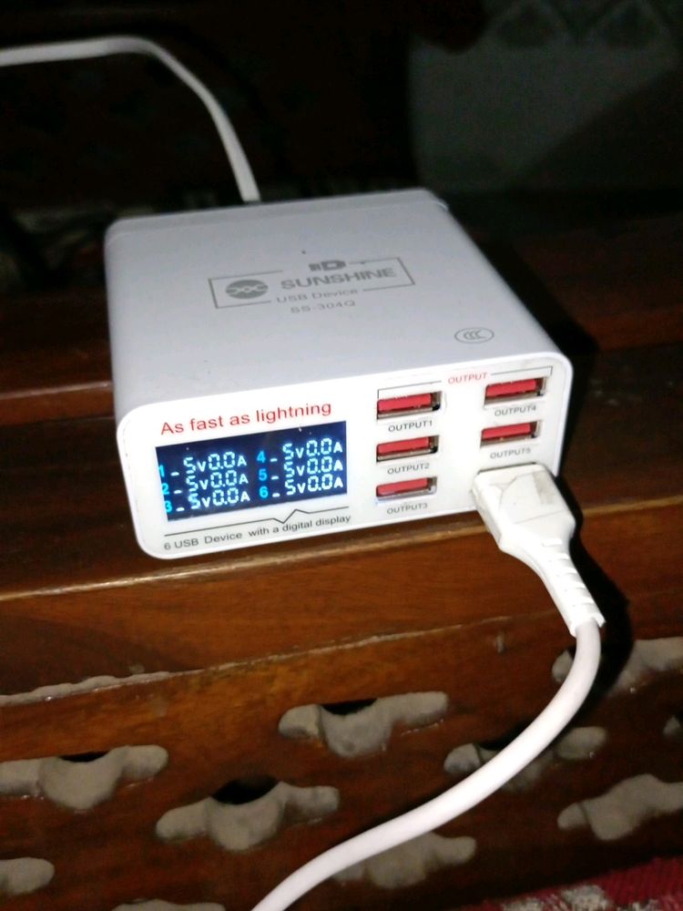 Charger With Digital Display