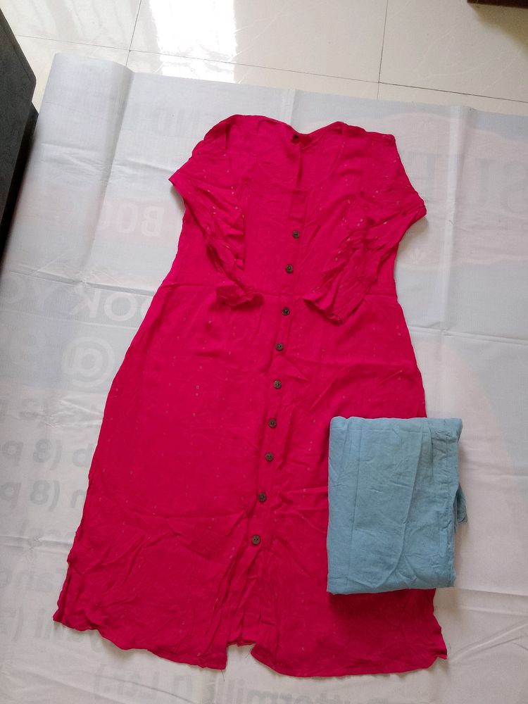 Kurti Plazo Set