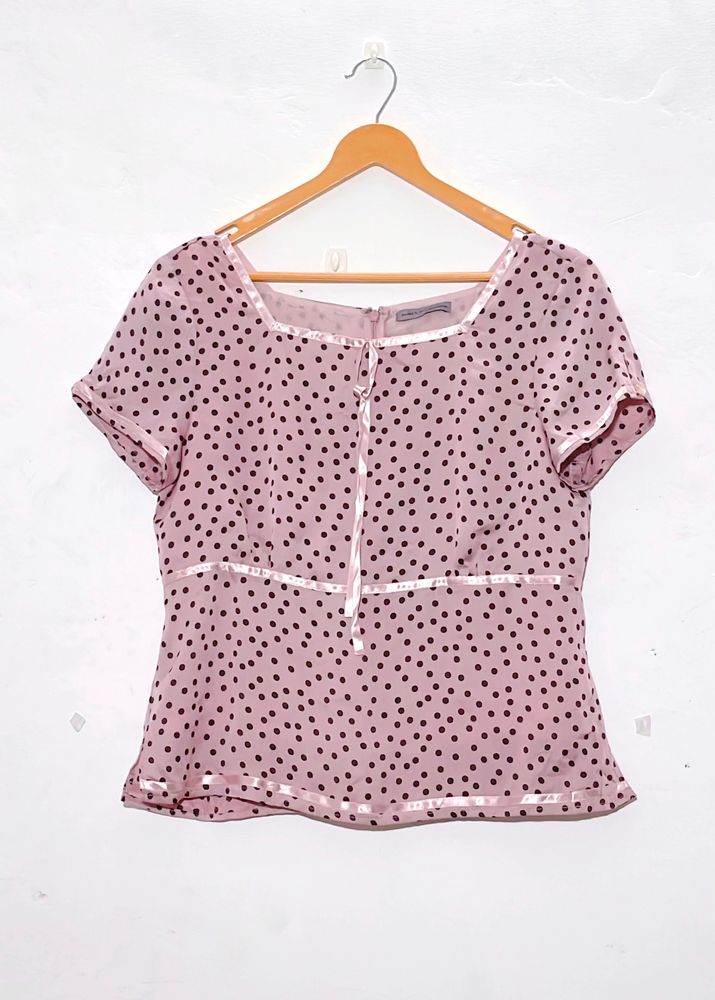 Style Quotient Beige Printed Top