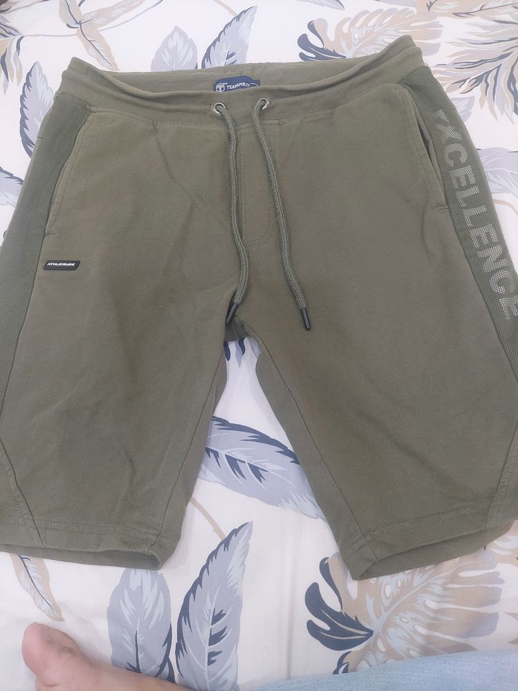 Olive Colour Shorts