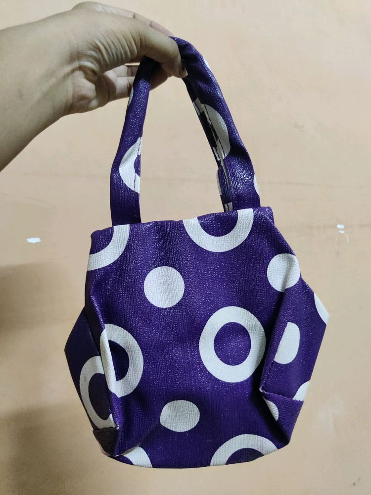 Cute Purple Hand Bag