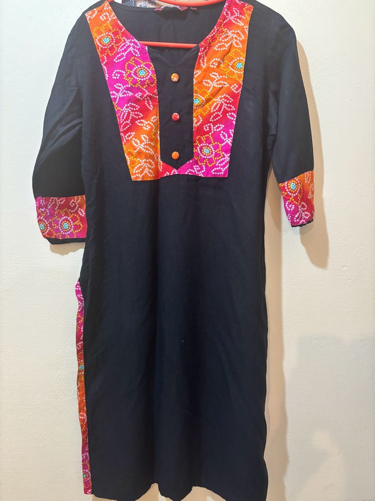 Kurta-Top And Bottom- Pure Cotton