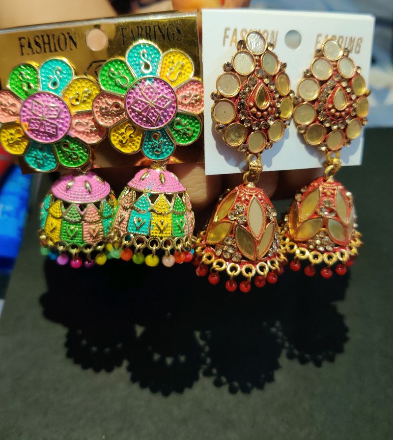 Lightweight Jhumkas Set