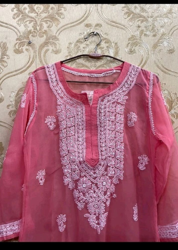 Lucknowi Chikan Kari Unused Kurti